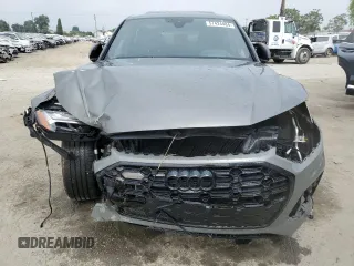2023 Audi SQ5 Sportback Prestige with VIN WA134AFY1P2021694, listed as a Copart auction lot 57424484 with Not Provided miles and Salvage Title. Bid and sale history available at DreamBid. Image 5.