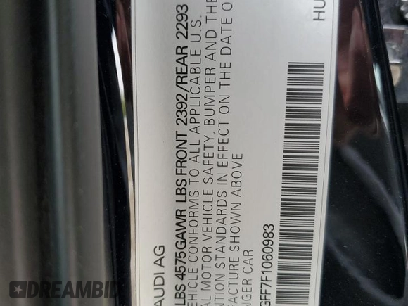 2015 Audi A3 Premium z VIN WAUBFGFF7F1060983, wystawiony jako Copart lot #53525285 z przebiegiem 74 159 mil mil oraz Szkoda całkowita • Salvage title. Historia ofert i sprzedaży dostępna na DreamBid. Obrazek 12.