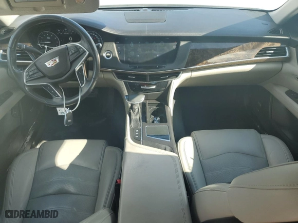 2016 Cadillac CT6 Luxury AWD with VIN 1G6KD5RS5GU158385, listed as a Copart auction lot 85603314 with 76,943 mi miles and Non Repairable. Bid and sale history available at carsss.com. Image 8.