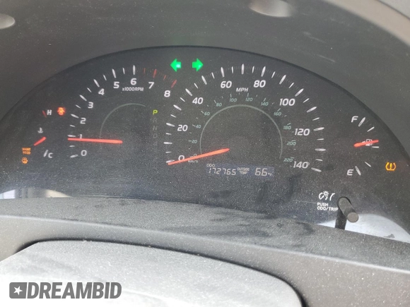 2007 Toyota Camry CE with VIN 4T1BE46K87U500352, listed as a Copart auction lot 54797265 with 172,765 mi miles and Salvage Title. Bid and sale history available at DreamBid. Image 9.