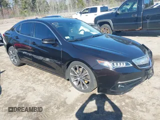 2016 Acura TLX Advance z VIN 19UUB3F70GA004153, wystawiony jako IAAI lot #41802420 z przebiegiem 96 501 mil mil oraz . Historia ofert i sprzedaży dostępna na DreamBid. Obrazek 1.