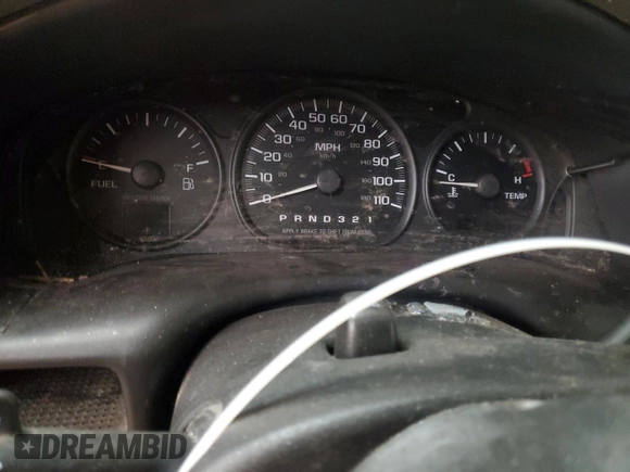 2002 Chevrolet Venture Plus 1SB with VIN 1GNDX03E32D138557, listed as a Copart auction lot 58990875 with Not provided miles and Salvage title. Bid and sale history available at DreamBid. Image 9.