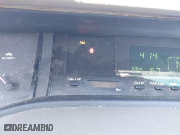 2001 Toyota Avalon XL with VIN 4T1BF28B01U120282, listed as a IAAI auction lot 41763994 with 281,789 mi miles and . Bid and sale history available at DreamBid. Image 7.