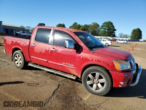 2008 Nissan Titan SE with VIN 1N6BA07D38N333416, listed as a Copart auction lot 81398794 with Not Provided miles and Clean Title. Bid and sale history available at DreamBid. Image 4.