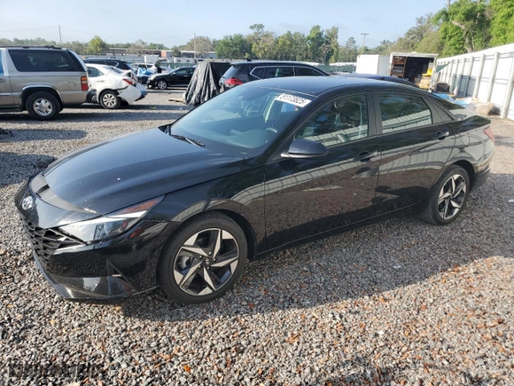 2023 Hyundai Elantra SEL with VIN KMHLS4AG8PU554489, listed as a Copart auction lot 51173825 with 15,437 mi miles and Non Repairable. Bid and sale history available at carsss.com. Image 1.