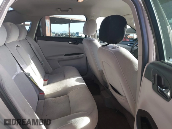 2008 Chevrolet Impala LT with VIN 2G1WC583681300650, listed as a IAAI auction lot 41214774 with 140,680 mi miles and . Bid and sale history available at DreamBid. Image 8.