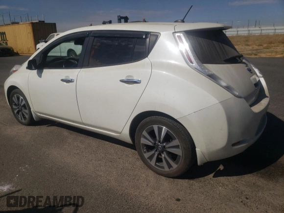 2016 Nissan LEAF S with VIN 1N4BZ0CP6GC311681, listed as a Copart auction lot 63923203 with 79,118 mi miles. Bid and sale history available at carsss.com. Image 2.