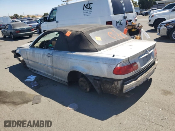 2004 BMW 3 Series 325Ci with VIN WBABW33484PG98491, listed as a Copart auction lot 70512224 with Not Provided miles and Salvage Title. Bid and sale history available at carsss.com. Image 2.