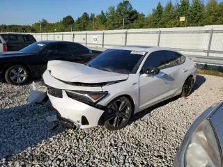 2024 Acura Integra w/A-Spec Technology Package with VIN 19UDE4H63RA019654, listed as a Copart auction lot 72705444 with 22,829 mi miles and Salvage Title. Bid and sale history available at carsss.com. Image 1.