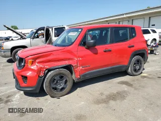 2019 Jeep Renegade Sport with VIN ZACNJAAB0KPK44864, listed as a Copart auction lot 64246985 with 124,103 mi miles and Clean title. Bid and sale history available at DreamBid. Image 1.