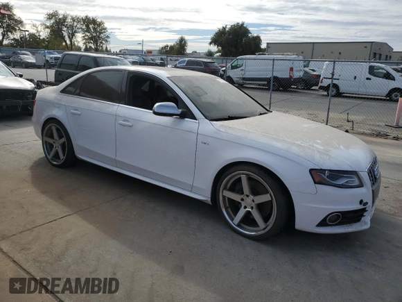 2012 Audi S4 Prestige with VIN WAUKGAFL3CA092650, listed as a Copart auction lot 78747904 with Not Provided miles and Clean Title. Bid and sale history available at DreamBid. Image 4.