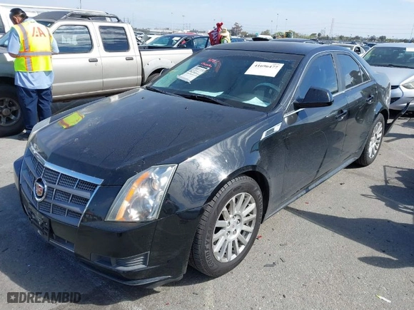 2011 Cadillac CTS Sedan with VIN 1G6DA5EY5B0109599, listed as a IAAI auction lot 41696477 with 95,786 mi miles. Bid and sale history available at carsss.com. Image 2.