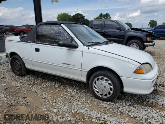 1993 Geo Metro z VIN JG1MR3362PK209644, wystawiony jako Copart lot #58749655 z przebiegiem 149 163 mil mil oraz Szkoda całkowita • Salvage title. Historia ofert i sprzedaży dostępna na DreamBid. Obrazek 4.