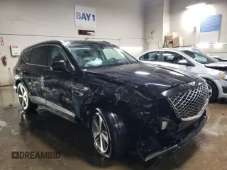 2024 Genesis GV80 z VIN KMUHCESC2RU183600, wystawiony jako Copart lot #47824345 z przebiegiem 5 826 mil mil oraz Szkoda całkowita • Salvage title. Historia ofert i sprzedaży dostępna na DreamBid. Obrazek 4.