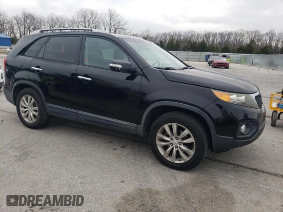 2011 Kia Sorento LX with VIN 5XYKT4A2XBG182097, listed as a Copart auction lot 49709605 with 193,989 mi miles and Salvage Title. Bid and sale history available at DreamBid. Image 4.