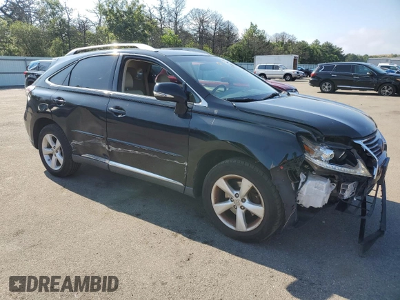 2013 Lexus RX 350 with VIN 2T2BK1BA3DC208895, listed as a Copart auction lot 64788365 with 130,690 mi miles and Salvage title. Bid and sale history available at DreamBid. Image 4.