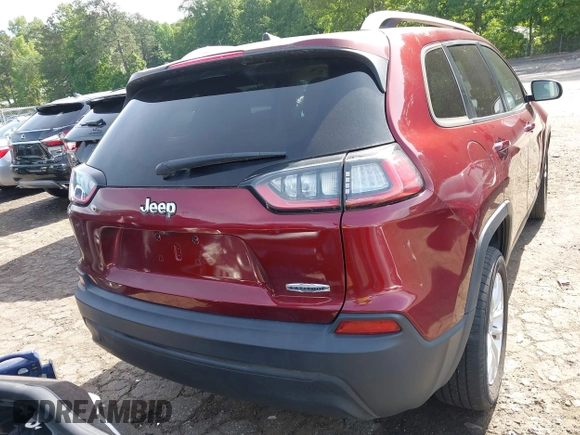 2020 Jeep Cherokee Latitude with VIN 1C4PJLCB8LD525301, listed as a IAAI auction lot 42209705 with 48,250 mi miles and . Bid and sale history available at DreamBid. Image 16.
