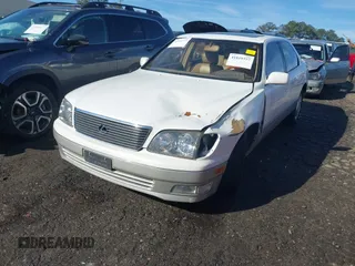 2000 Lexus LS 400 with VIN JT8BH28F7Y0168492, listed as a IAAI auction lot 41810357 with 92,472 mi miles and . Bid and sale history available at carsss.com. Image 2.