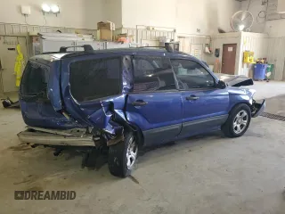 2003 Subaru Forester X with VIN JF1SG63653H713723, listed as a Copart auction lot 89405185 with 286,472 mi miles and Salvage Title. Bid and sale history available at carsss.com. Image 3.