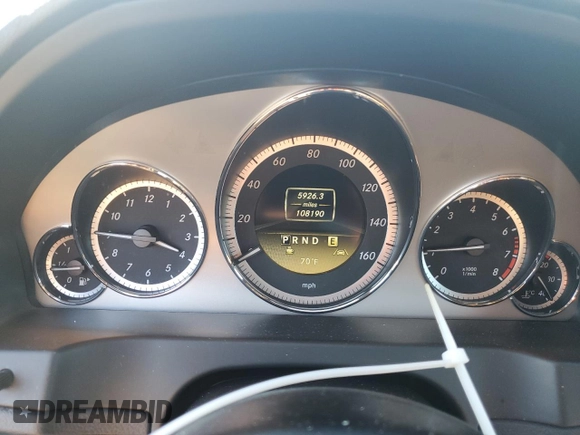2012 Mercedes-Benz E 550 with VIN WDDKJ7DB6CF174642, listed as a Copart auction lot 79814324 with 108,190 mi miles and Salvage Title. Bid and sale history available at DreamBid. Image 9.