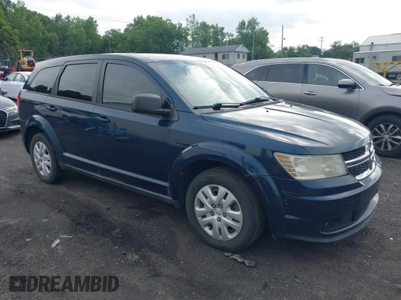 2014 Dodge Journey American Value with VIN 3C4PDCAB6ET134025, listed as a IAAI auction lot 42648835 with 202,474 mi miles and . Bid and sale history available at DreamBid. Image 1.