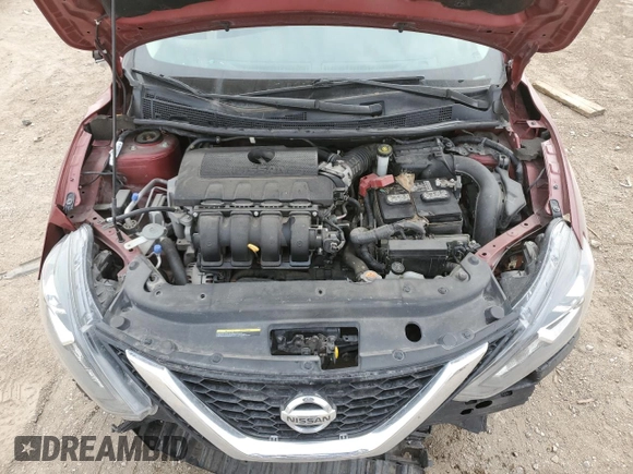 2019 Nissan Sentra S with VIN 3N1AB7APXKY333837, listed as a Copart auction lot 44355815 with 48,580 mi miles and Salvage Title. Bid and sale history available at DreamBid. Image 11.