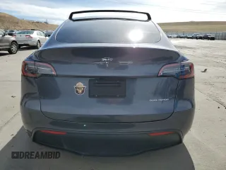 2023 Tesla Model Y Long Range with VIN 7SAYGAEE4PF873757, listed as a Copart auction lot 49530325 with 16,238 mi miles and Salvage Title. Bid and sale history available at DreamBid. Image 6.