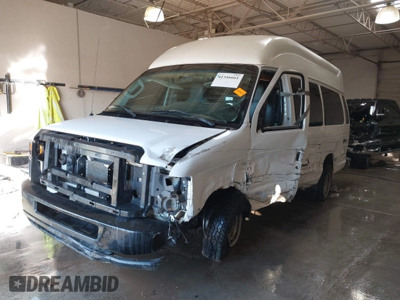 2011 Ford Econoline Cargo Commercial with VIN 1FTNS1EW0BDA60746, listed as a IAAI auction lot 41346661 with 117,363 mi miles. Bid and sale history available at carsss.com. Image 21.
