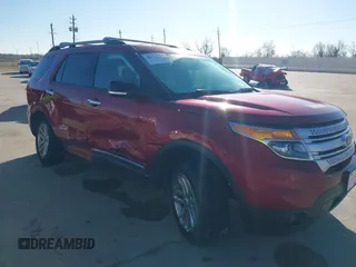 2015 Ford Explorer XLT with VIN 1FM5K8D82FGC03143, listed as a IAAI auction lot 41158637 with 117,282 mi miles and . Bid and sale history available at carsss.com. Image 1.