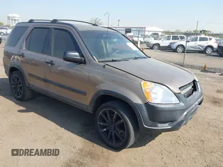 2003 Honda CR-V EX with VIN SHSRD78853U147671, listed as a IAAI auction lot 42117265 with 228,072 mi miles and . Bid and sale history available at carsss.com. Image 1.