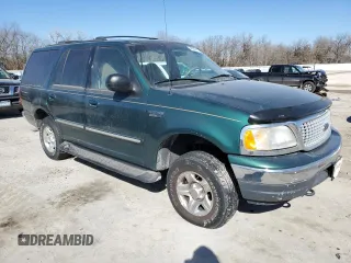1999 Ford Expedition XLT with VIN 1FMPU18L0XLB96873, listed as a Copart auction lot 46367415 with 161,282 mi miles and Salvage title. Bid and sale history available at DreamBid. Image 4.