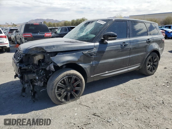 2020 Land Rover Range Rover Sport HST with VIN SALWS2RU0LA746848, listed as a Copart auction lot 49410175 with 33,255 mi miles and Salvage Title. Bid and sale history available at carsss.com. Image 1.
