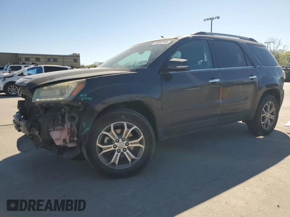 2016 GMC Acadia SLT with VIN 1GKKRRKD1GJ267580, listed as a Copart auction lot 49862045 with 170,928 mi miles and Salvage Title. Bid and sale history available at carsss.com. Image 1.
