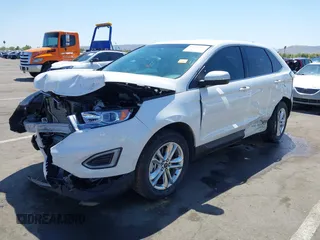 2018 Ford Edge SEL with VIN 2FMPK4J92JBB26496, listed as a IAAI auction lot 41999860 with 49,660 mi miles. Bid and sale history available at carsss.com. Image 2.