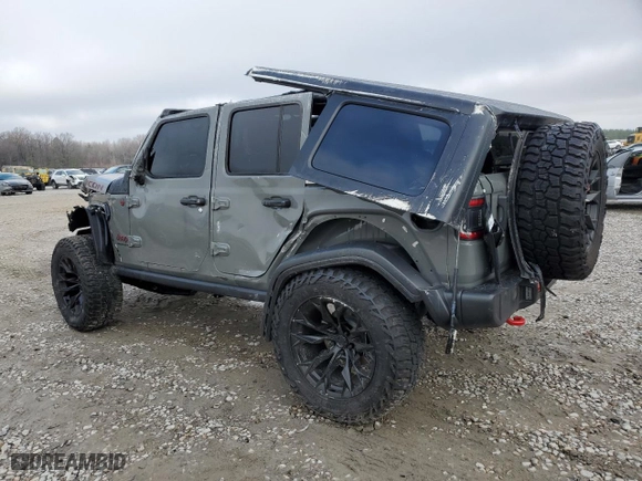 2023 Jeep Wrangler Rubicon with VIN 1C4HJXFG2PW654115, listed as a Copart auction lot 85672984 with 30,794 mi miles and Salvage Title. Bid and sale history available at carsss.com. Image 2.