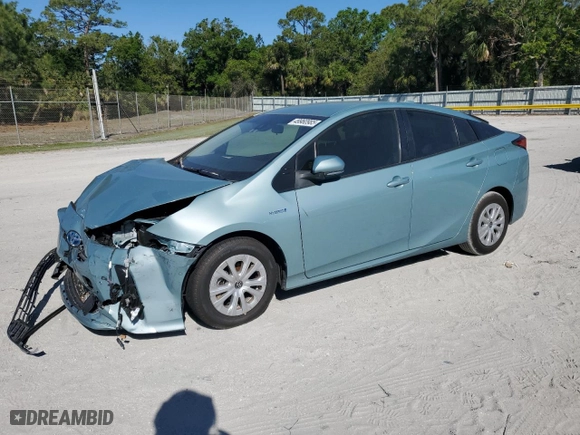 2022 Toyota Prius L Eco with VIN JTDKAMFU5N3171081, listed as a Copart auction lot 49960985 with 79,254 mi miles and Clean Title. Bid and sale history available at carsss.com. Image 1.