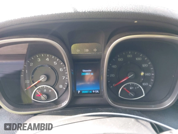 2016 Chevrolet Malibu Limited LTZ with VIN 1G11E5SAXGU142716, listed as a IAAI auction lot 40064815 with 260,881 mi miles. Bid and sale history available at carsss.com. Image 7.