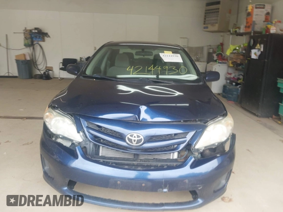 2013 Toyota Corolla L with VIN 5YFBU4EE8DP217364, listed as a IAAI auction lot 42144930 with 164,721 mi miles and . Bid and sale history available at DreamBid. Image 12.