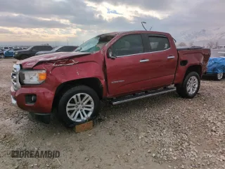 2017 GMC Canyon 4WD SLT with VIN 1GTG6DEN8H1292544, listed as a Copart auction lot 89187055 with 64,886 mi miles and Salvage Title. Bid and sale history available at carsss.com. Image 1.