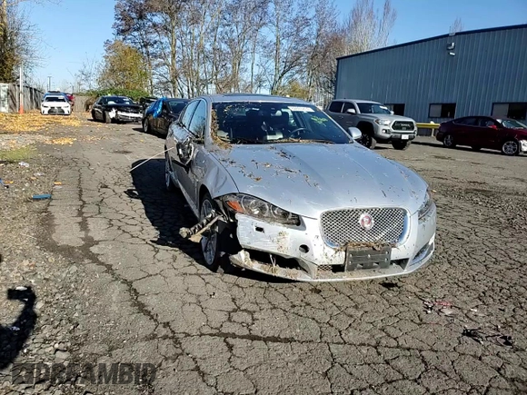 2015 Jaguar XF V6 Portfolio with VIN SAJWA0F7XF8U51105, listed as a Copart auction lot 82865814 with 62,807 mi miles and Salvage Title. Bid and sale history available at carsss.com. Image 11.