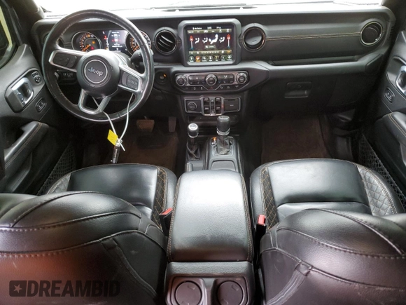 2021 Jeep Gladiator High Altitude с VIN 1C6HJTFGXML553725, выставлен на аукционе Copart как лот 49352225 с пробегом 56 234 миль миль и Списание • Salvage title. История ставок и продаж доступна на DreamBid. Изображение 8.