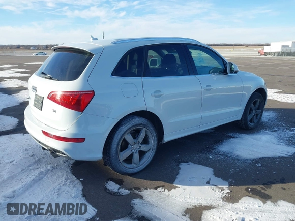 2012 Audi Q5 3.2L Premium Plus with VIN WA1DKAFP3CA128473, listed as a IAAI auction lot 41247682 with 183,373 mi miles. Bid and sale history available at carsss.com. Image 4.