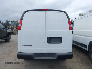 2023 Chevrolet Express Cargo with VIN 1GCWGAFP4P1176442, listed as a IAAI auction lot 42109509 with 42,680 mi miles and . Bid and sale history available at DreamBid. Image 15.