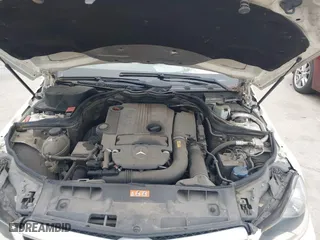 2012 Mercedes-Benz C-Class C 250 with VIN WDDGJ4HB4CF815964, listed as a IAAI auction lot 41593536 with 131,218 mi miles. Bid and sale history available at carsss.com. Image 10.