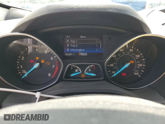 2017 Ford Escape S z VIN 1FMCU0F74HUA19804, wystawiony jako Copart lot #60260425 z przebiegiem 105 587 mil mil oraz Szkoda całkowita • Salvage title. Historia ofert i sprzedaży dostępna na DreamBid. Obrazek 9.