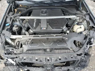 2023 BMW X3 M with VIN 5YM13EC02P9S08561, listed as a Copart auction lot 81371134 with 15,589 mi miles and Salvage Title. Bid and sale history available at carsss.com. Image 12.