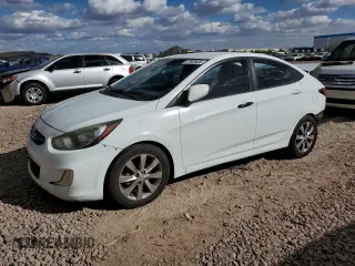 2012 Hyundai Accent GLS with VIN KMHCU4AE1CU151330, listed as a Copart auction lot 47549425 with 159,696 mi miles and Salvage Title. Bid and sale history available at carsss.com. Image 1.
