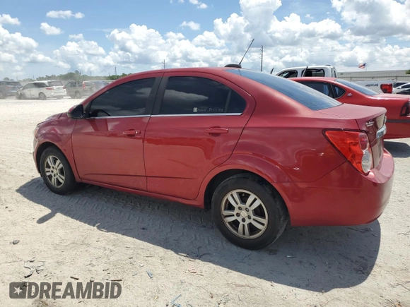 2015 Chevrolet Sonic LT with VIN 1G1JC5SH3F4158712, listed as a Copart auction lot 60845415 with 199,321 mi miles and Clean title. Bid and sale history available at DreamBid. Image 2.
