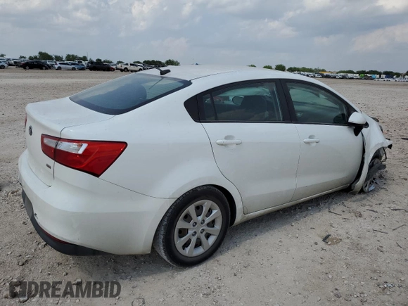 2017 Kia Rio LX z VIN KNADM4A36H6044693, wystawiony jako Copart lot #55349215 z przebiegiem 84 323 mil mil oraz Szkody całkowita. Historia ofert i sprzedaży dostępna na DreamBid. Obrazek 3.