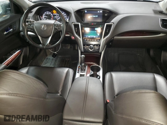 2017 Acura TLX with VIN 19UUB1F37HA009997, listed as a Copart auction lot 50193535 with 129,905 mi miles and Salvage Title. Bid and sale history available at carsss.com. Image 8.